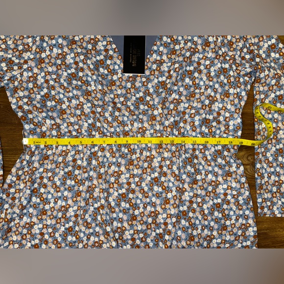 FASHION UNION Plus Wrap Blouse size 16 - Picture 8 of 11